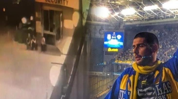 Fenerbahçe tribün başkanına atak anı ortaya çıktı!