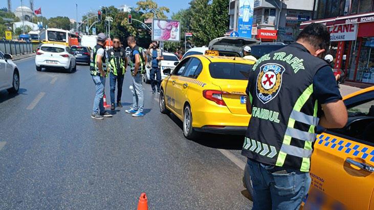 İstanbul'da taksilere 'kısa mesafe' kontrolü: Ceza yağdı