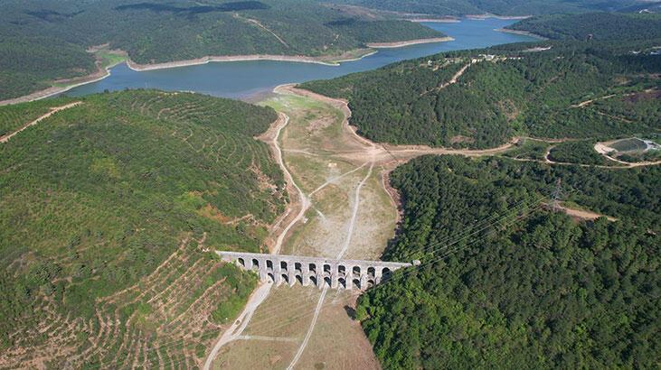 İstanbul’daki barajların su düzeyi yüzde 32.38 düzeylerine kadar geriledi