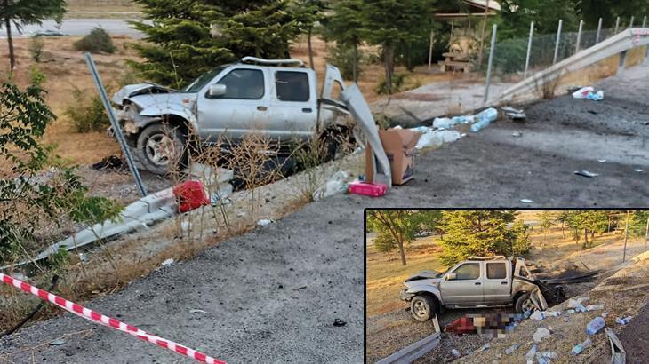 Konya'da zincirleme kaza! 3 araç çarpıştı: 1 meyyit, 3 yaralı
