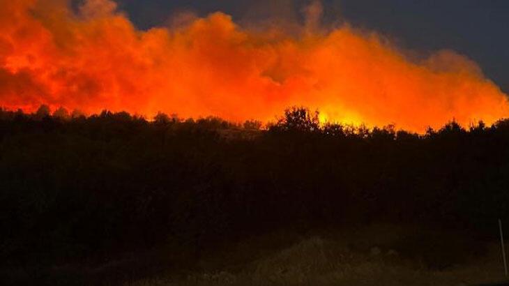 Son dakika: Diyarbakır'da orman yangını! Gruplar bölgede