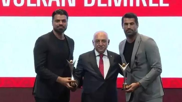 TFF'den Volkan Demirel ve Gökhan Zan'a özel ödül